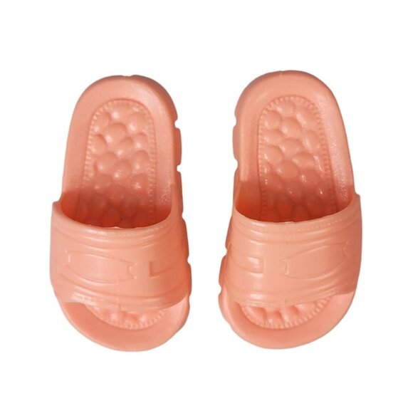 Our Generation Shoes Orange Peach Slide Sandals For 18" Dolls Battat AG - Picture 2 of 7